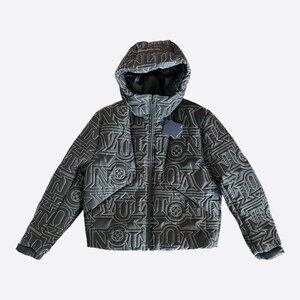 Louis Vuitton Black & White Snow Capsule Puffer Jacket